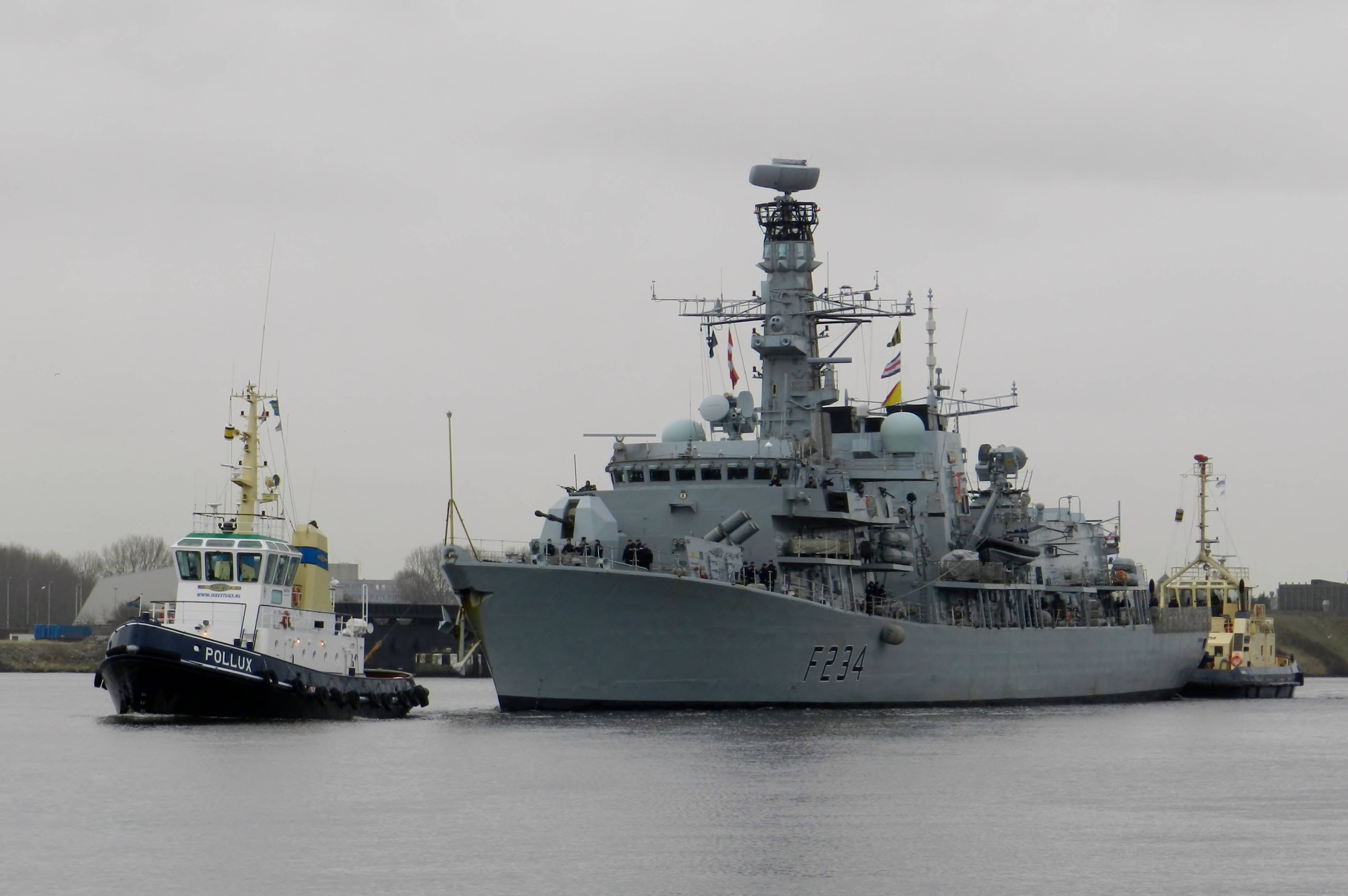 HMS IRON DUKE  F234 